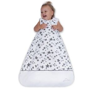 CLICKYHICKS X2 Swaddle transition baby naptime zip warm cozy sleepsac 6-12 month